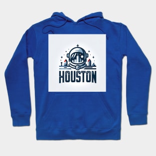 Houston City Illustration Hoodie